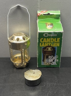 1995 Coghlan's Candle Lantern No. 8506 Anodized Aluminum Brass