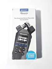 Zoom H1 essential Handy Recorder 32-Bit Float Stereo X/Y Mics USB Mic Mode