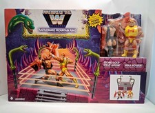 MASTERS OF THE WWE UNIVERSE RATTLESNAKE MOUNTAIN RING STONE COLD HOGAN NEW