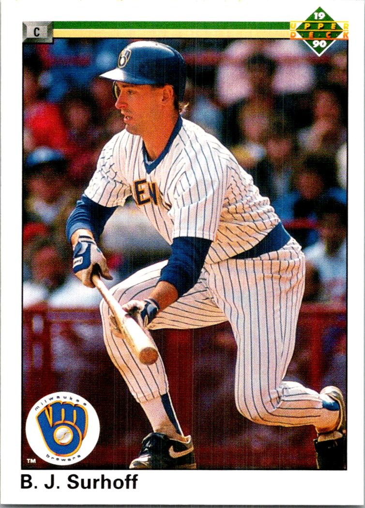 1990 Upper Deck #159a B.J. Surhoff