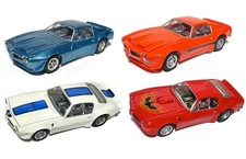 4pc 2024 AFX MEGA G HO Slot Car Pontiac FIREBIRD TRANS-AM Red Orange White Blue