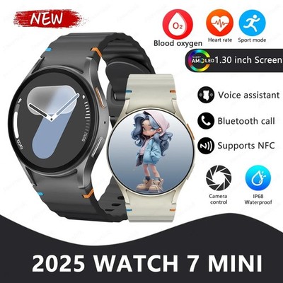 Watch 7 Mini Smartwatch AMOLED GPS NFC BT Call Fitness für Samsung UK