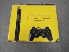 Playstation 2 PS2 Slim Console Boxed with 10 Games VGC