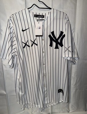Nike MLB New York Yankees x KAWS White Stadium Jersey Size Large (IN HAND) NEW