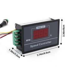 New DC Motor Speed Controller PWM Control Start Stop Switch 12V 24V 36V 48V 30A