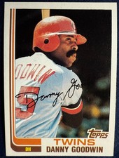 1982 TOPPS #123 DANNY GOODWIN (MINNESOTA TWINS) BASEBALL CARD
