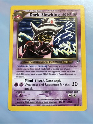Pokemon TCG Dark Slowking 20/105 Neo Destiny Unlimited Regular Near Mint NM