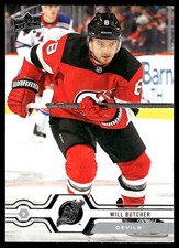 2019-20 Upper Deck #332 Will Butcher New Jersey Devils Hockey Card