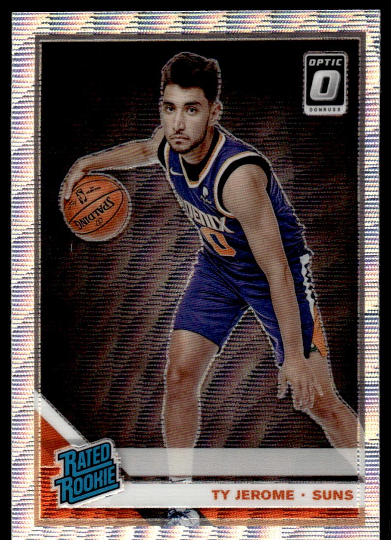 2019-20 Donruss Optic Silver Wave Ty Jerome #167 Rookie RCSuns