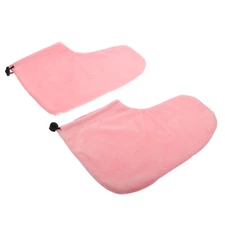 1 Pair Wax Therapy Foot Covers for Foot Plush Paraffin Wax Foot Wraps