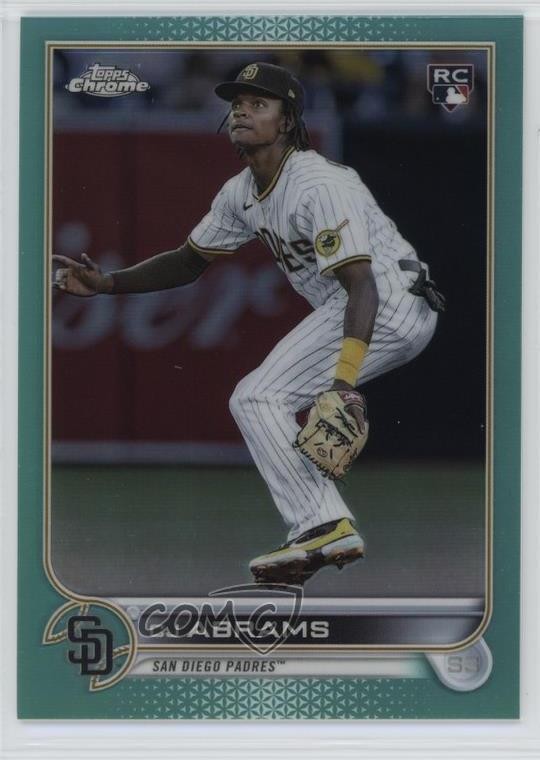 2022 Topps Chrome Update Aqua Refractor 155/250 CJ Abrams #USC3 8k8