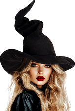 Wizard Hat for Adult Halloween Costume Witch Hat Cosplay Accessory
