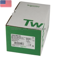 One Brand New Schneider Electric TM221ME16R Modicon M221 Controller, 16 I/O - US