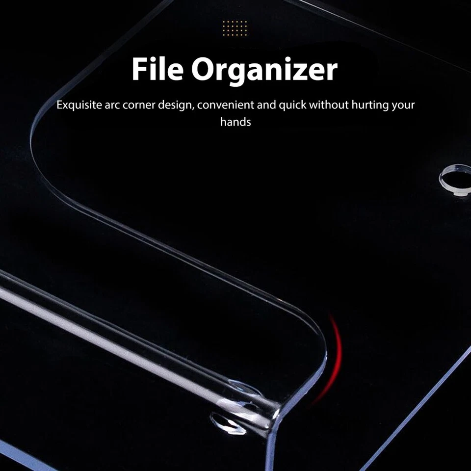 Portariviste da parete Portariviste Portadocumenti trasparente per negozio - Immagine 2 di 4