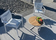 Dedon Tischset teak Balkonset Oudoor Gartenmöbel NP 2.375€ -24% Rabatt