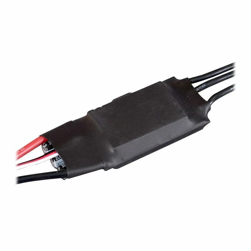 FMS part Brushless ESC 80A for YAK130 V2 Avanti V3 1700mm P51 F4U V3 70mm Viper - Image 3 of 4