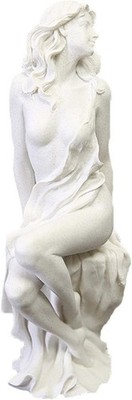 Greek Aphrodite Statue 12'', Goddess of Love Figurine Sculpture, Bonded Marble Po