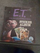 ET Sticker Album by Panini 1982 complete.