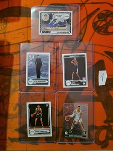 VICTOR WEMBANYAMA 2023-24 Panini NBA Sticker Collection ROOKIE LOT Of 5 