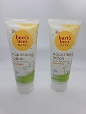 2pk Burt  s Bees Baby Nourishing Lotion Original 6oz Ea. Pediatrician Tested