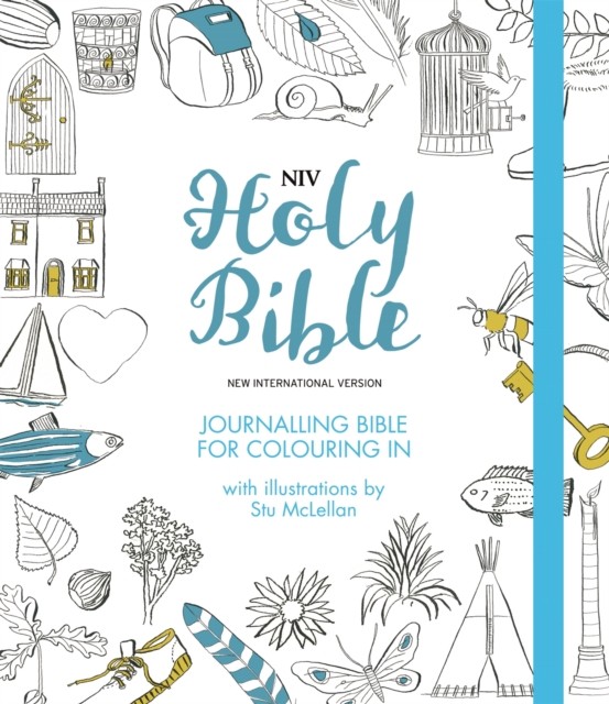 NIV Journalling Bible for Colouring In by New International Version