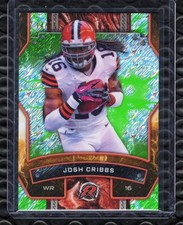 2025 Topps Resurgence /15 Josh Cribbs Lime Green Static Refractor #22 Browns