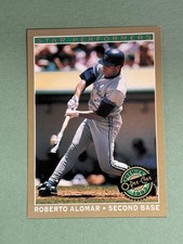 Roberto Alomar 1993 O-Pee-Chee Premier Star-Performers Blue Jays #3    *840*