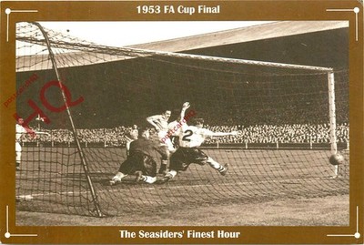 Ansichtskarte: Fußball, Fa Cup Finale 1953, Blackpool Football Club (Repro)