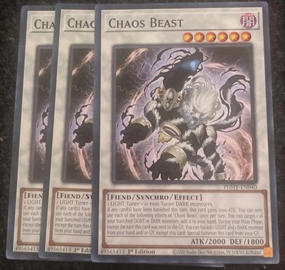 ''Chaosungeheuer'' PHHY-DE040 - Yu-Gi-Oh! - 3x Karten Playset - Photon Hypernova