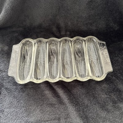 Vintage Embossed Miracle Maize Cornbread Baking Dish 
