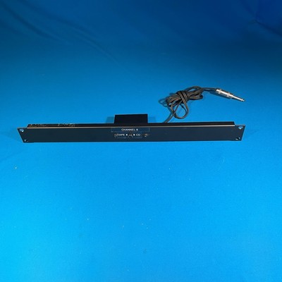 Rack Mounted two way custom audio switch. RCA stereo inputs (2x), 1/4  mono out