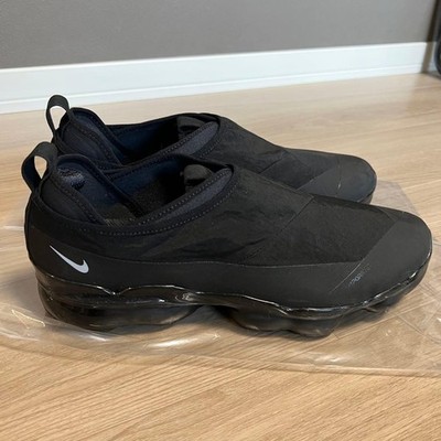 Men 10.0US Nike Air Vapormax Moc Black Sneakers