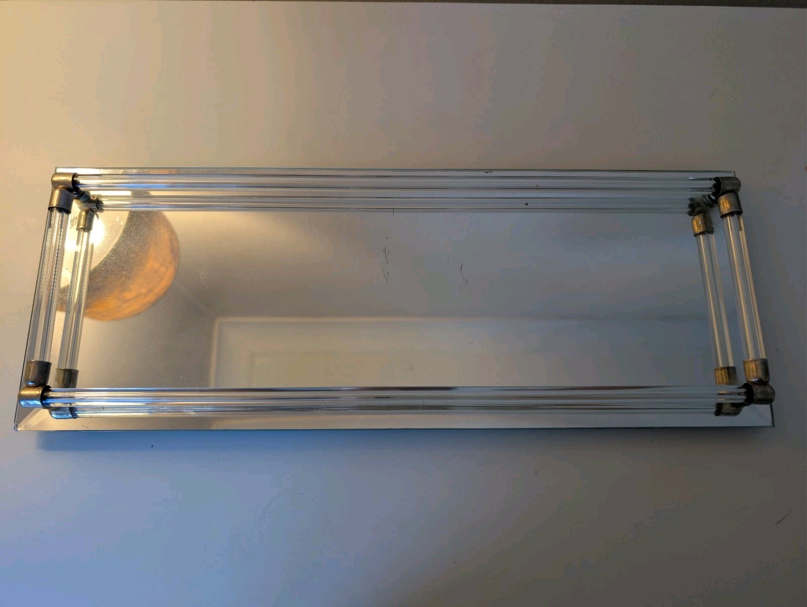 Glass Mirror Tray