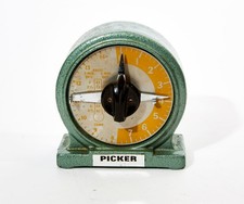 Vintage Lux Darkroom Timer Enlarger Timer Green Crackle Photography Lab - Works
