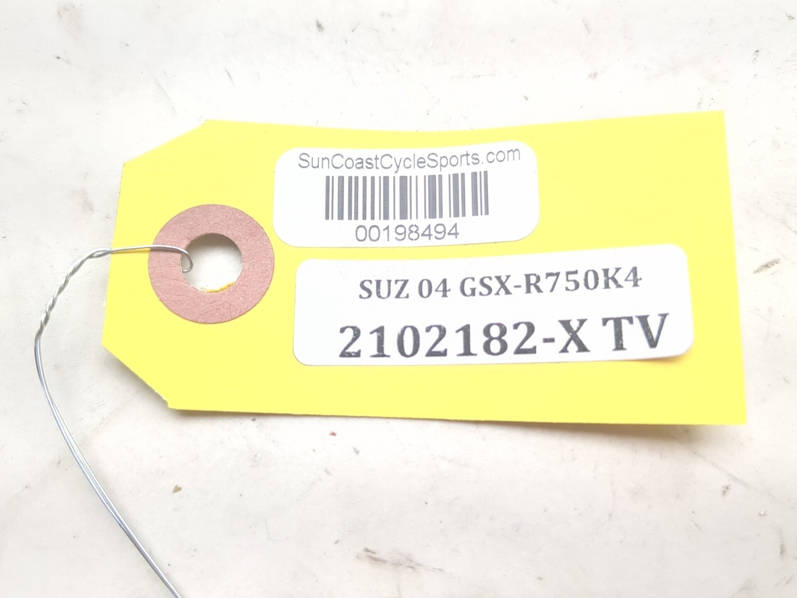 04 05 Suzuki GSXR 600 750 Front Right Brake Master Cylinder Pump Lever Handle