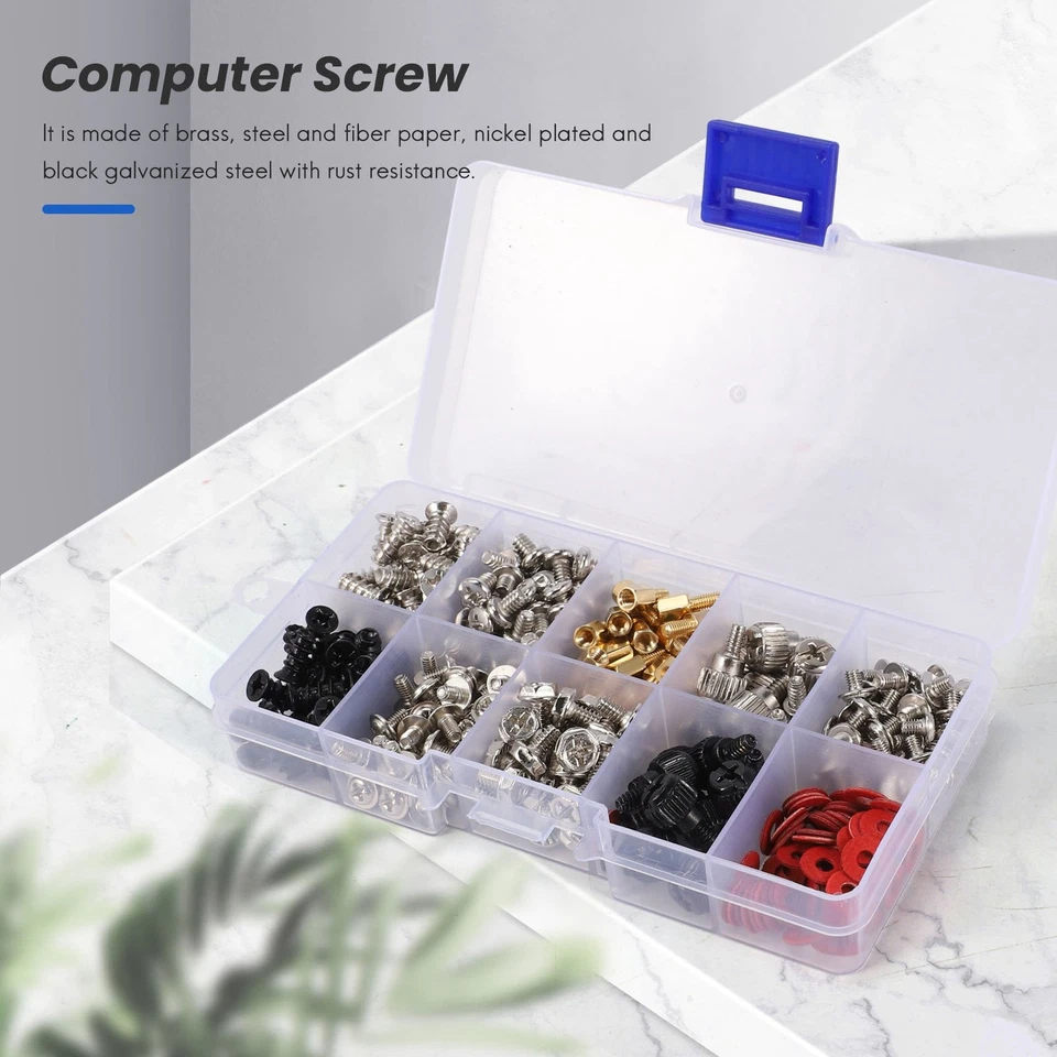360PCS Personal Computer Screw,Pc Case Screws,Motherboard Standoffs for7383 - Image 4 of 4