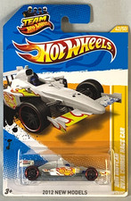 Hot Wheels 2011 IndyCar Oval Course Race Car 2012 New Models White PR5s