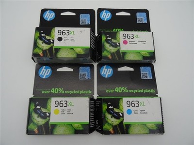Original HP 963XL / 3JA30AE + 3JA27A+ 3JA28A + 3JA29A Tinten SET für Pro 9010S
