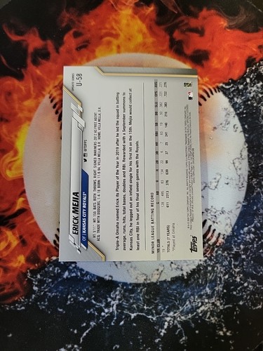 2020 Topps Update Series Erick Mejia RC - Picture 2 of 2