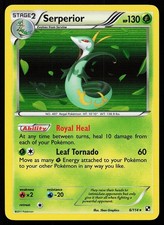 Serperior 6/114 Holo Rare Black & White Pokemon Card