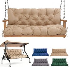 Outdoor Swing Cushions 60 Inch,Waterproof Porch Patio Furniture Cushions for ...