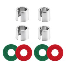 4PCS Battery Terminal Shim Set,Positive Negative Battery Post Shims Kit wit...