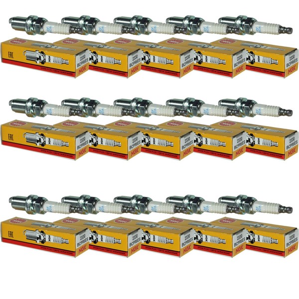 15X Original NGK ZüNdkerzen 2330 Typ BCPR6ES ZüNd Kerze Spark Plug-image