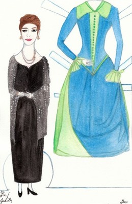 Elizabeth Stoddard: DARK SHADOWS Original Paper Doll #5