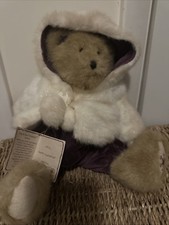 Retired Boyds Bears GWENITH CRYSTALFROST Purple Outfit  Snowflake Model 904450