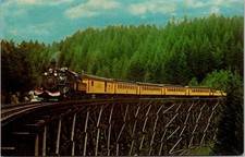 Fred Miller 1969 Vernonia South Park & Sunset Steam Railroad Train Banks OR