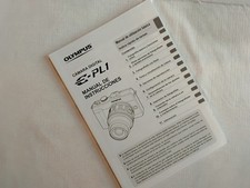 Olympus E-PL1 Digital Camera Instruction Manual -multilingual