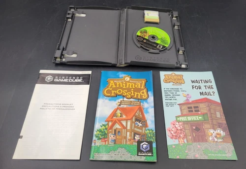 *AS-IS* GAMECUBE: ANIMAL CROSSING CIB *SEE PICS & DETAILS*