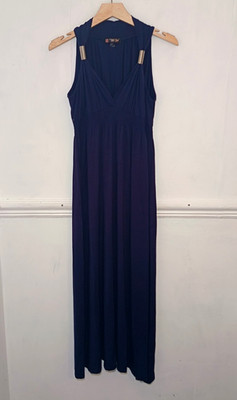 Tsega Damen Kleid Lila Größe M L UK 12 14 Maxi Anlass Event Resort Hochzeit