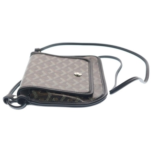 GOYARDゴヤール Plume Pouch Wallet Shoulder Bag Black PVC Used 40bb62e264a143f0496ce2 - Bild 3 von 6